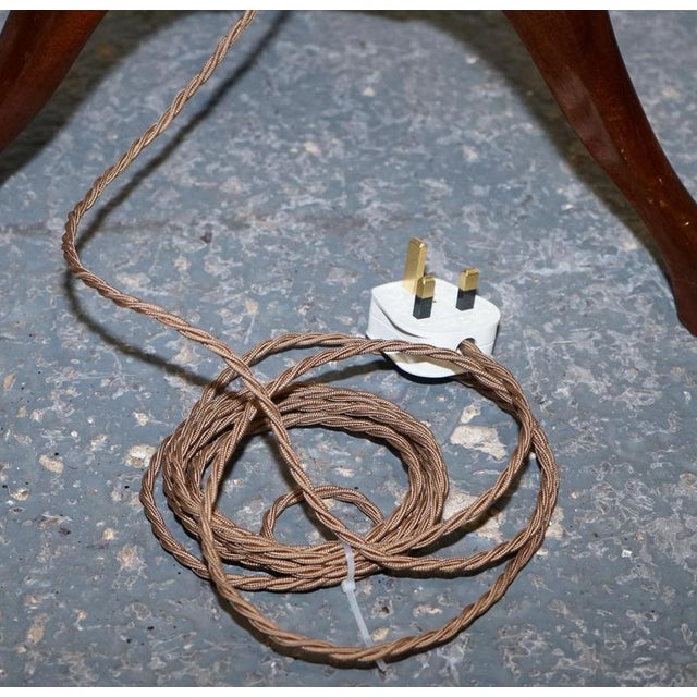 English Reading Lamp with Stand from Harrods London For Sale - Image 13 of 18