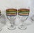 Art Deco Mid 20th Century Libbey Mambo Fiesta Glasses Set of 6 For Sale - Image 3 of 10