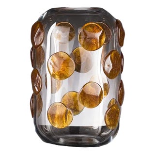 Italian Craftsmanship Muranese Glass Rialto Vase from VGnewtrend For Sale