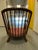 This sturdy chair is made of solid rock maple and has a medium reddish brown stain. Although the chair does not have any...
