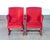Red Wooden Cinema Chairs, Set of 2 For Sale - Image 8 of 18