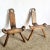 Vintage Handmade Wooden Birthing Chairs – A Pair For Sale - Image 9 of 9