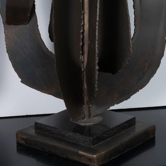 Monumental Brutalist Lamps by Richard Barr - a Pair For Sale - Image 10 of 12