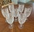 A set of 7 Ralph Lauren Crystal Herringbone Iced Tea Goblets found at an estate sale in Kennebunkport. These glasses are...