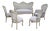 White Sofa Set by Ludvík Filip, Set of 5 For Sale