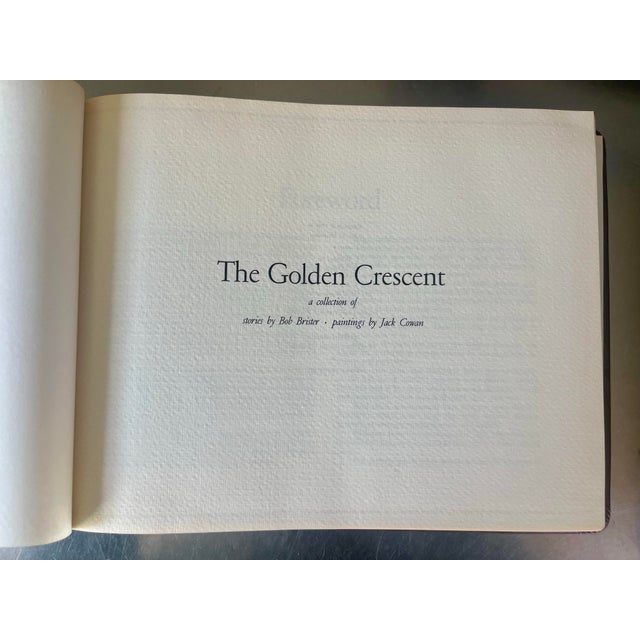 American The Golden Crescent, Bob Brister, 1969, 1st Printing Signed For Sale - Image 3 of 7