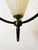 Mid-Century Metal and Opaline Pendant Light, 1950s For Sale - Image 6 of 11