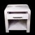 Late 20th Century Pair of Blonde Crespi Style Nightstands For Sale - Image 4 of 4