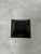 Art Deco Style Black Geometric Ribbed Glass Ashtray, 1960s-1970s For Sale - Image 6 of 7