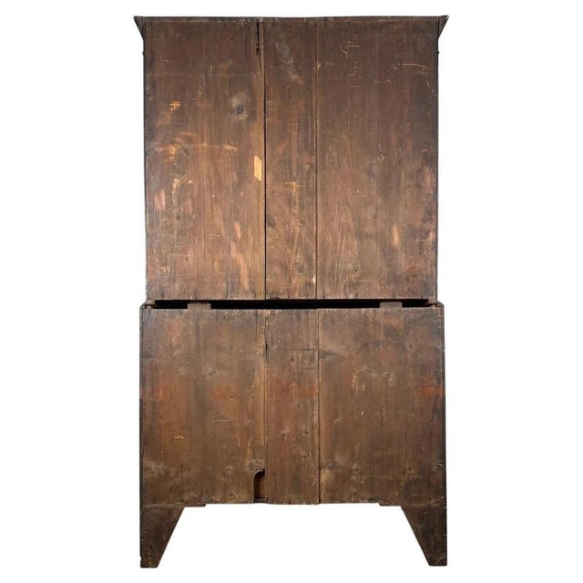 18th Century Georgian Mahogany Chest on Chest For Sale - Image 10 of 12