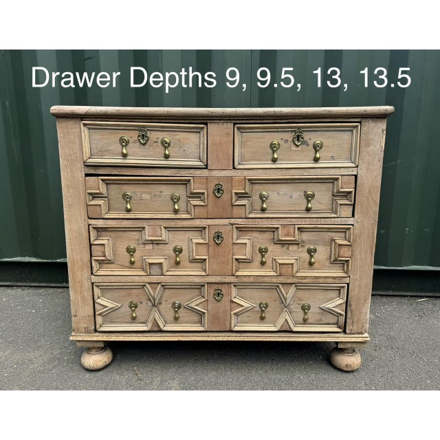 18th Century Bleached Chest of Drawers, 1780s For Sale - Image 11 of 18