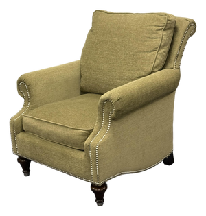 Bassett Upholstered Rolled Arm Upholstered Chair