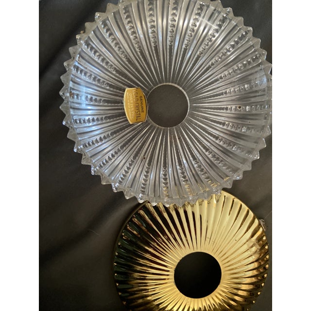 Transparent French Mid Century Schonbek Baronet Crystal Chandelier For Sale - Image 8 of 11