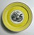 Ceramic Late 20th Century Villeroy and Boch Yellow Rimmed Bird Plates, Pattern Is India- Set of 6 For Sale - Image 7 of 8