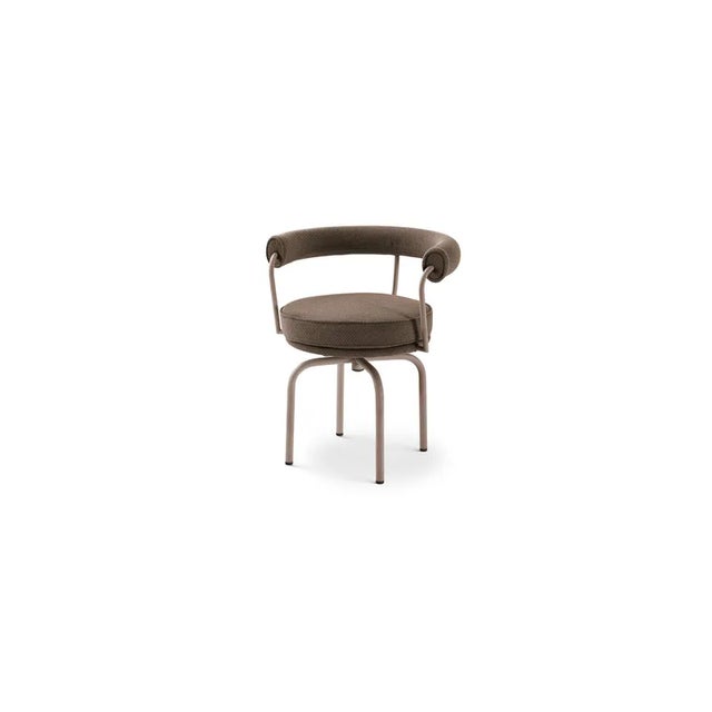 Charlotte perriand 7 fauteuil tournant, outdoor for cassina a design icon with an attitude for versatility and...