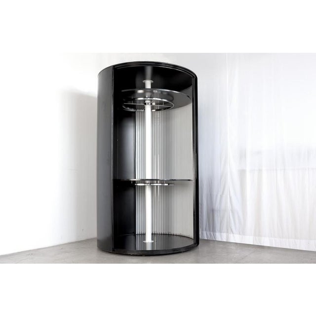 Cylindrical Wardrobe, Italy, 1985 For Sale - Image 4 of 15