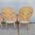 Vintage Venetian Grotto Style Carved Wood Palm Leaf Dining Chairs Set of 4 For Sale - Image 16 of 18