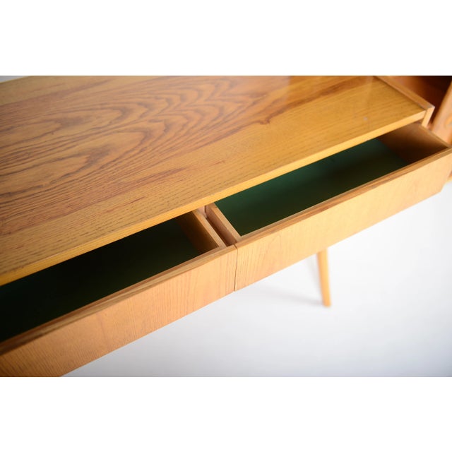 Wood Mid-Century Wall Unit by František Jirák for Tatra For Sale - Image 7 of 10