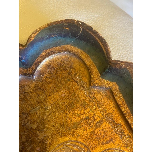 Vintage Florentine Tray For Sale - Image 4 of 12