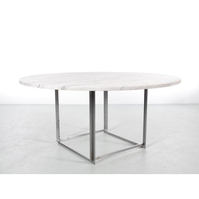 Scandinavian Dining Table PK-54 with Extension by Poul Kjaerholm for E. Kold Christensen, 1960s For Sale - Image 4 of 18