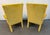 Yellow Pair of Vintage Hollywood Regency Style Wingback Armchairs by Beachley For Sale - Image 8 of 15
