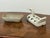 Design Plus Gallery presents a Vintage Ceramic Bird-Shaped Lidded Box. This sculptural vessel takes the form of a stylized...