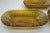 Mid 20th Century American Pressed Amber Carnival Glass Celery Dish - Set of 3 For Sale - Image 10 of 11
