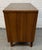 Mid-Century Modern Walnut Cabinet Nightstand With Cane Doors For Sale - Image 11 of 13