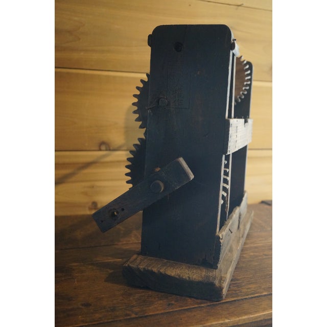 1800s Japanese Zakuri Silk Thread Spinning Wheel For Sale - Image 9 of 10