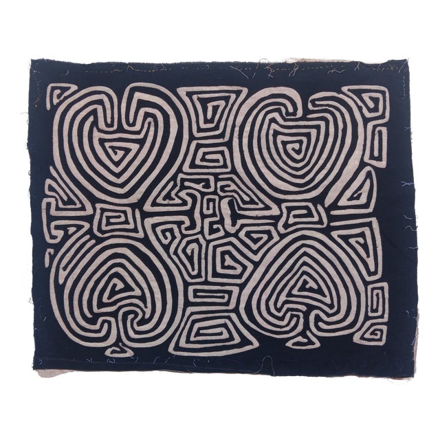 Mola Fabric by Cuna Indians, Panama, 1970s For Sale