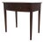 Wright Table Co. Mahogany Federal Style 2 Drawer End Table Server For Sale