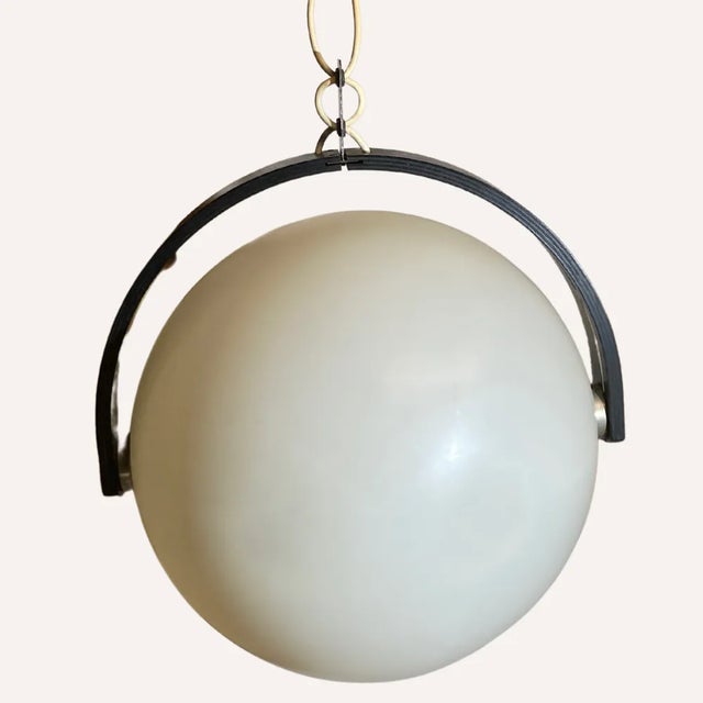 1970s Space Age Ball Sphere Pendant from Temde, Switzerland, 1970s For Sale - Image 5 of 9