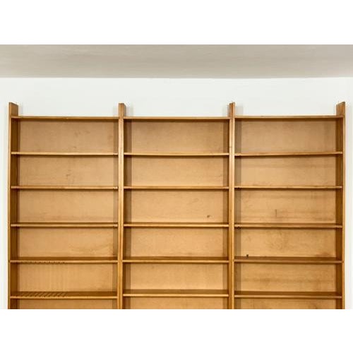 Large Vintage Shelving Unit in Pine, 1960s For Sale - Image 10 of 18