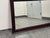 Traditional Restoration Hardware Michaels Furniture Beveled Wood Mirror For Sale - Image 3 of 12