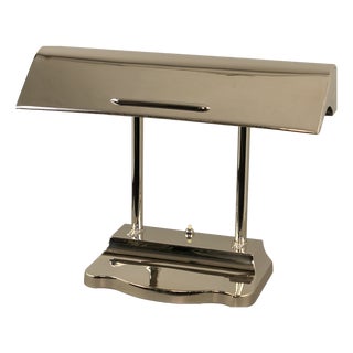 Chrome-Plated Desk Lamp, United Kingdom, 1920s For Sale
