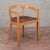 An elegant vintage Art Deco armchair dating from the 1930s, characterized by soft, enveloping lines. This modern antique...