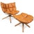 Set of Husk Lounge Chair and Ottoman in Cognac Leather from B&B Italia / C&B Italia For Sale - Image 17 of 17