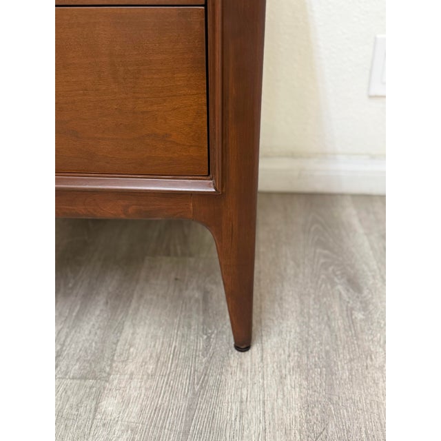 Mid Century Modern Walnut Dresser For Sale - Image 9 of 11