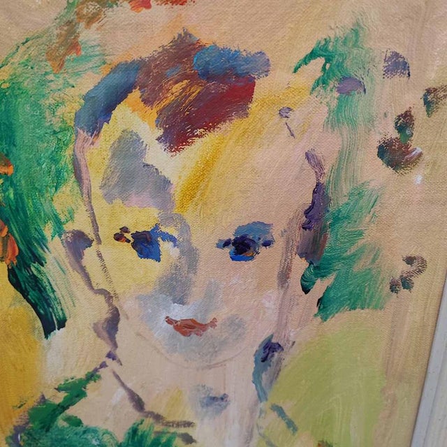 Ernesto Treccani oil on canvas, 25 x 35 cm This piece is attributed to the mentioned designer/maker. It has no attribution...