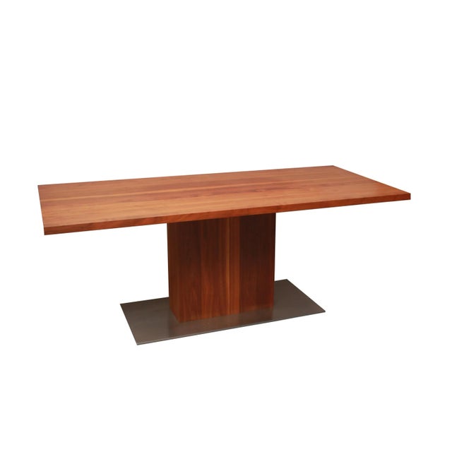 Brown Vintage Table in Cherry, 2000 For Sale - Image 8 of 11