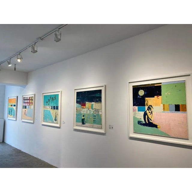 Dan Parry-Jones, Night Swimmer with Goggles, 2025, Mixed Media For Sale - Image 4 of 18