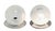 Vintage Spherical Blown Glass Table Lamps, Set of 2 For Sale - Image 6 of 9