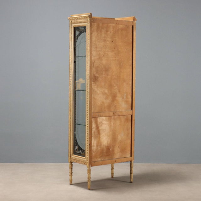 Neoclassical Style Display Cabinet For Sale - Image 9 of 10