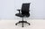 2000 - 2009 Steelcase Think Ergonomic Executive Desk Chair in Black Leather, Fully Adjustable For Sale - Image 5 of 18