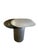 Metal Irregular Shape Set of 2 Modern Organic Coffee Tables in Matte Silver For Sale - Image 7 of 9