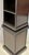 Baker Stately Homes Ebonized Obelisk Bookcase / Display Cabinet For Sale - Image 9 of 12