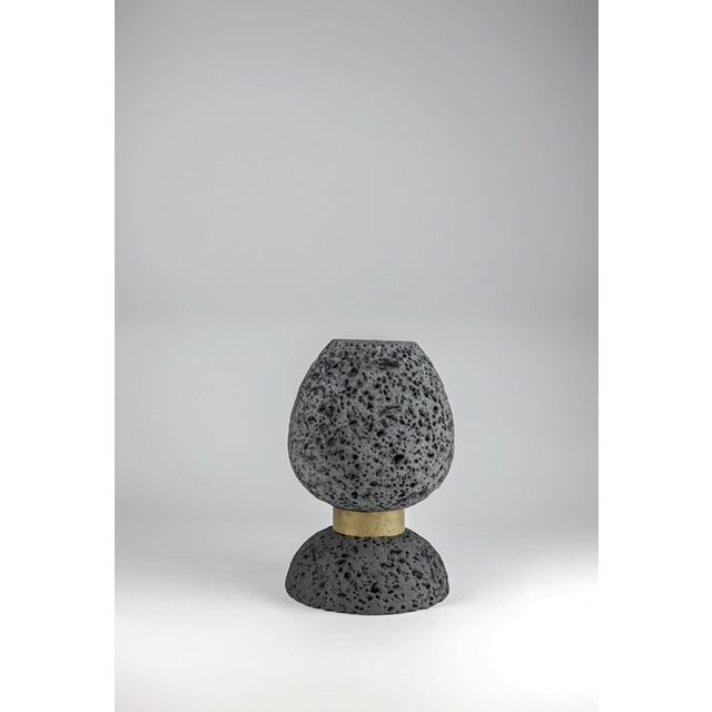 An Imagined Archaeology The collection explores the original value of matter and the constructive gesture. Lava stone,...