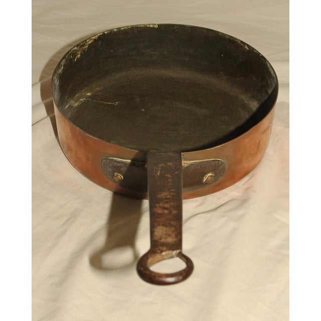 Mid 19th Century French Copper Frying Pan Chairish
