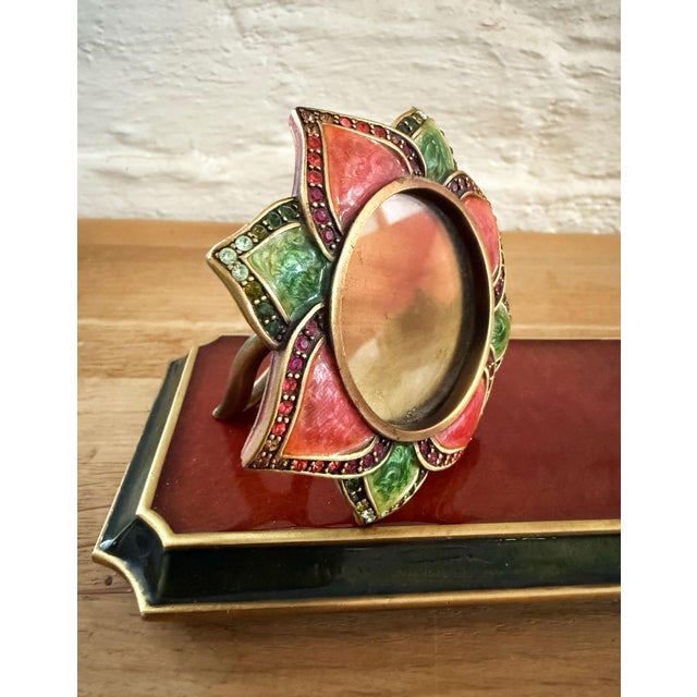 Jay Strongwater Enameled Tray For Sale In New York - Image 6 of 7