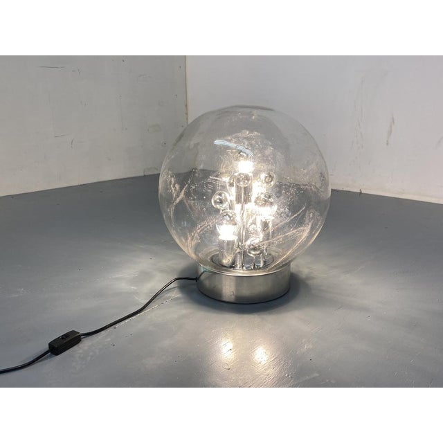 Vintage Space Age Sputnik Globe Table Lamp from Doria Leuchten, 1970s For Sale - Image 16 of 17